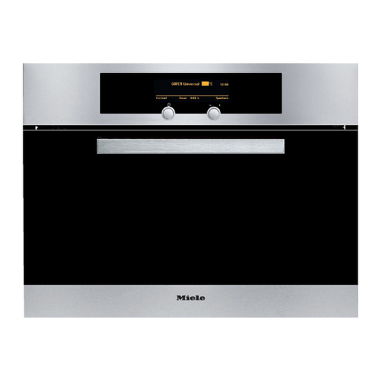 Miele DG 4050 Handbücher