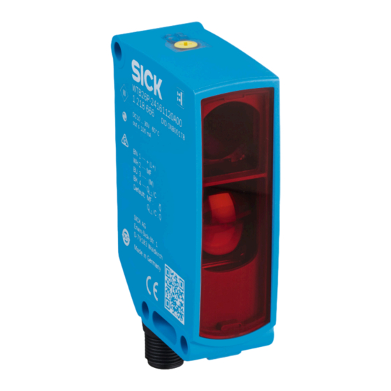 SICK WTB26 Serie Handbücher