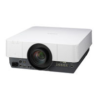 Sony VPL-FX500L Bedienungsanleitung