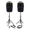 Lautsprecher-Systeme Ibiza sound PKG12A-SET Bedienungsanleitung