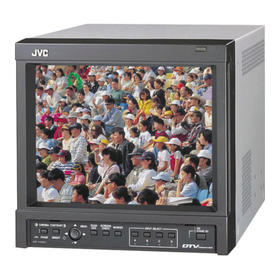 JVC DT-V100CG Handbücher