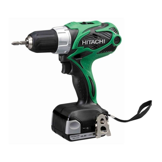 Hitachi DS 14DSAL Handbücher