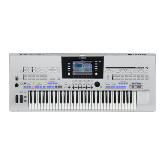 Yamaha Tyros4 Handbücher