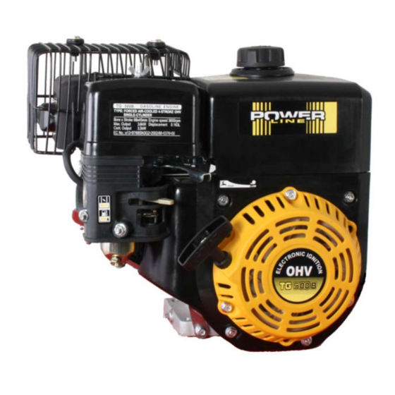 Texas Power Line TG500B Handbücher