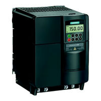 Siemens MICROMASTER 440 Betriebsanleitung