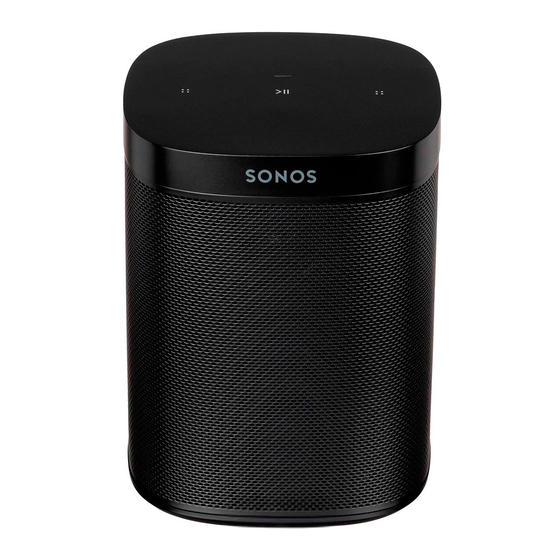 Sonos One SL Handbücher