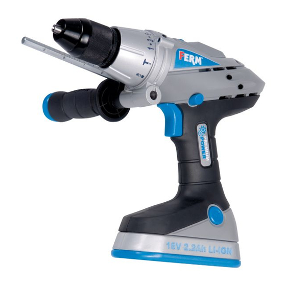 Ferm CDM1076 Handbücher