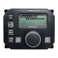 Simrad AP27 Bedienungsanleitung