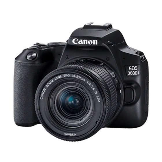 Canon EOS 200D Handbücher