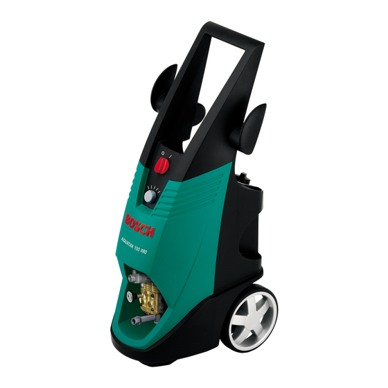 Bosch AQUATAK 150 PRO Handbücher