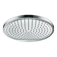 Hansgrohe Crometta E 240 1jet 26722000 Gebrauchsanleitung, Montageanleitung