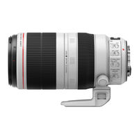 Canon EF100-400mm f/4.5-5.6L IS II USM Bedienungsanleitung