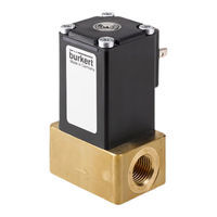Burkert 2821 Bedienungsanleitung
