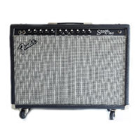 Fender Stage 100H DSP Bedienungsanleitung