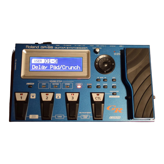 Roland GR-55 Handbücher