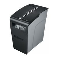Fellowes POWERSHRED P-58Cs Anleitung