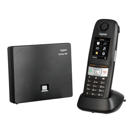 Gigaset E630 A GO Handbücher
