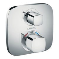 HANSGROHE Ecostat Square Gebrauchsanleitung, Montageanleitung