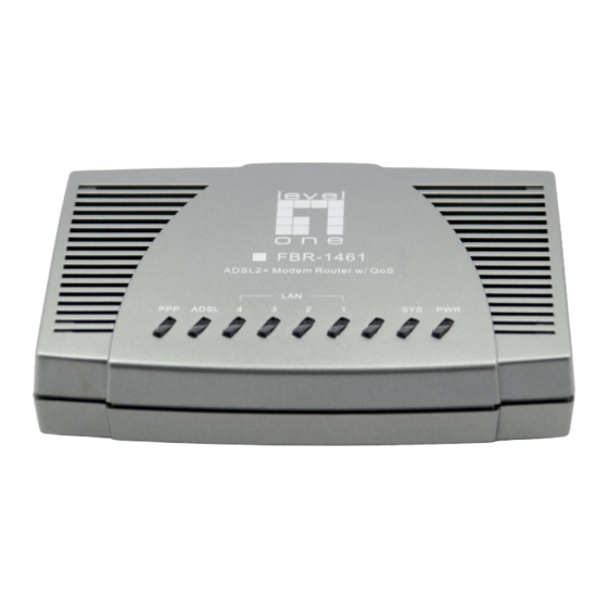 LevelOne FBR-1461 Handbücher