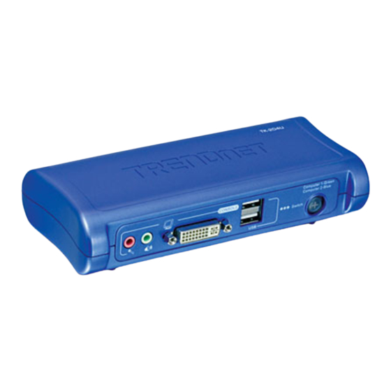 TRENDnet TK-204UK Handbücher