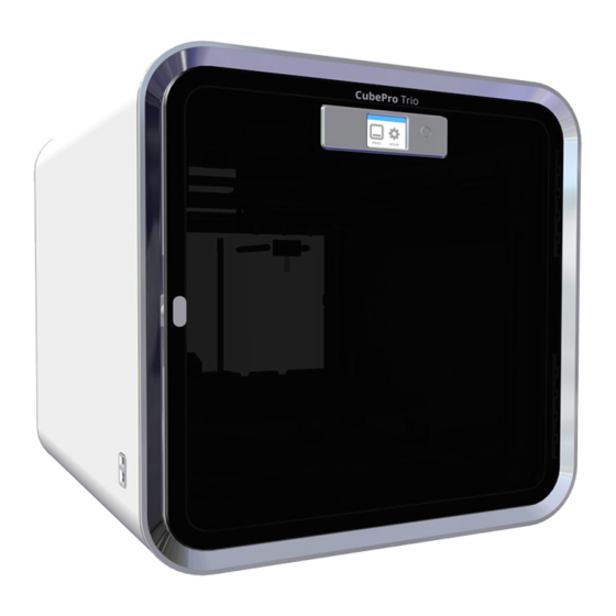 3D Systems CubePro Handbücher