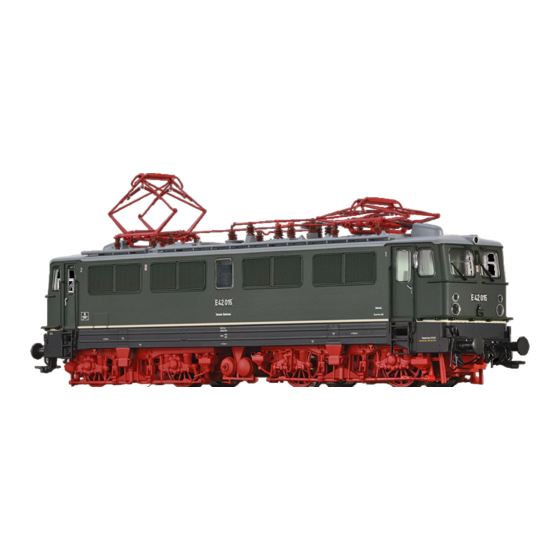 brawa E-Lok Series Handbücher