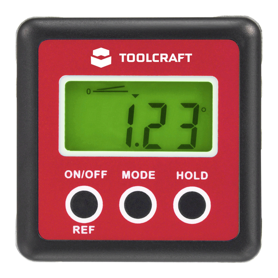 TOOLCRAFT 1662855 Handbücher