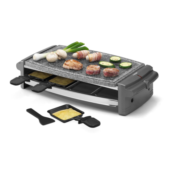 Rotel RACLETTEGRILL125CH1 Handbücher