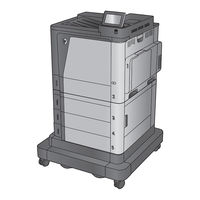 HP Color LaserJet Enterprise M651n Installationshandbuch