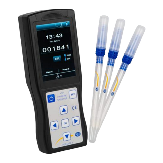PCE Instruments PCE-ATP 1-KIT3 Handbücher