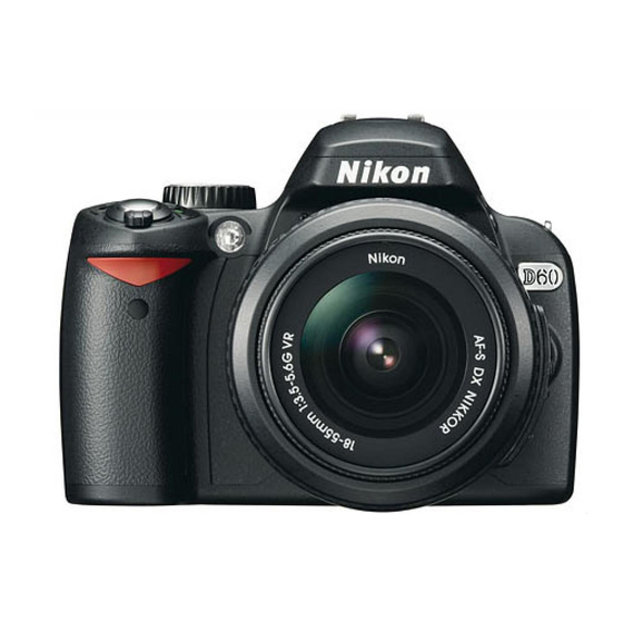 Nikon D60 Handbücher