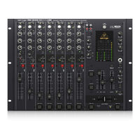 Behringer PRO MIXER DX2000USB Schnellstartanleitung