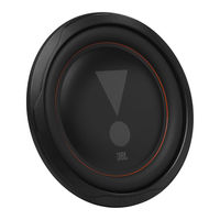Harman JBL CLUB 102SL Bedienungsanleitung