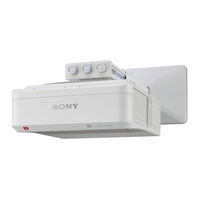 Sony VPL-SW535C Installationshandbuch
