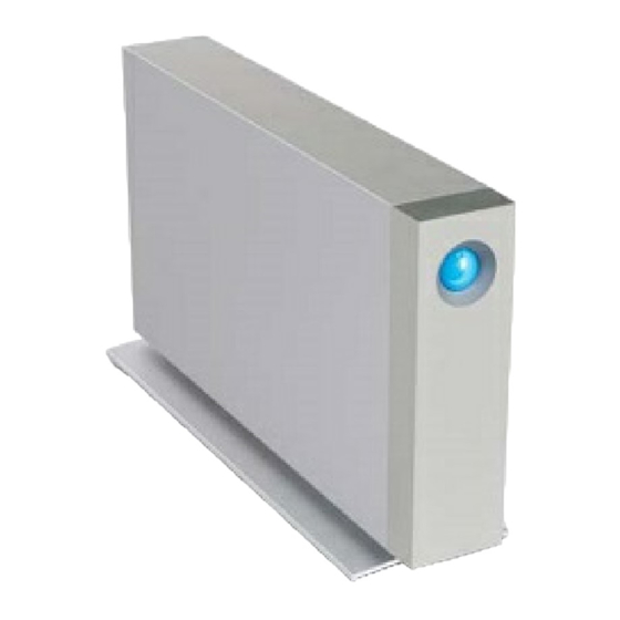 LaCie d2 Thunderbolt 3 USB-C Handbücher