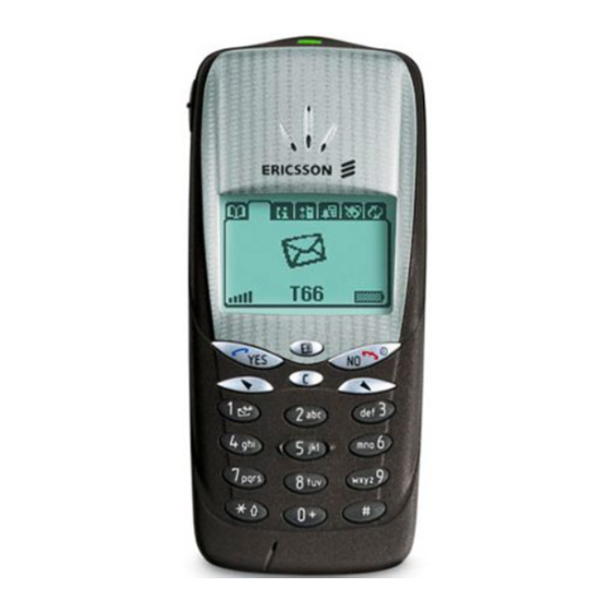 Ericsson T66m Handbücher