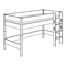 Kinderbett PAIDI BIANCOMO 167 8420 Gebrauchsanleitung