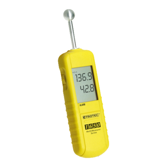 Trotec T650 Handbücher