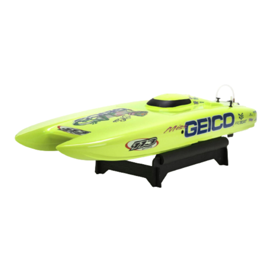 ProBoat Miss Geogo 29 Handbücher