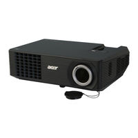 Acer X1160 Serie Benutzerhandbuch