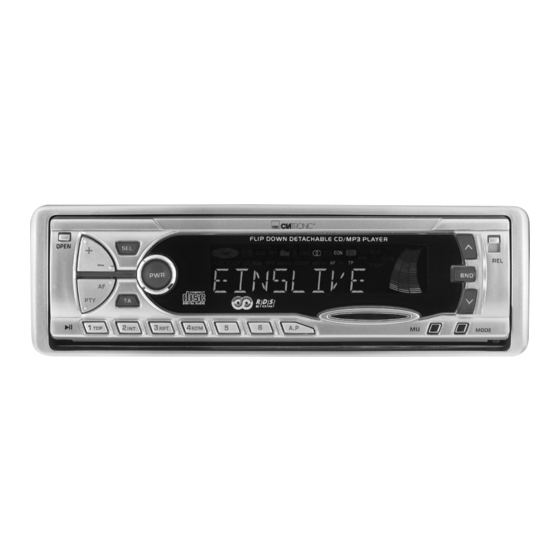 Clatronic AR 557 CD Handbücher