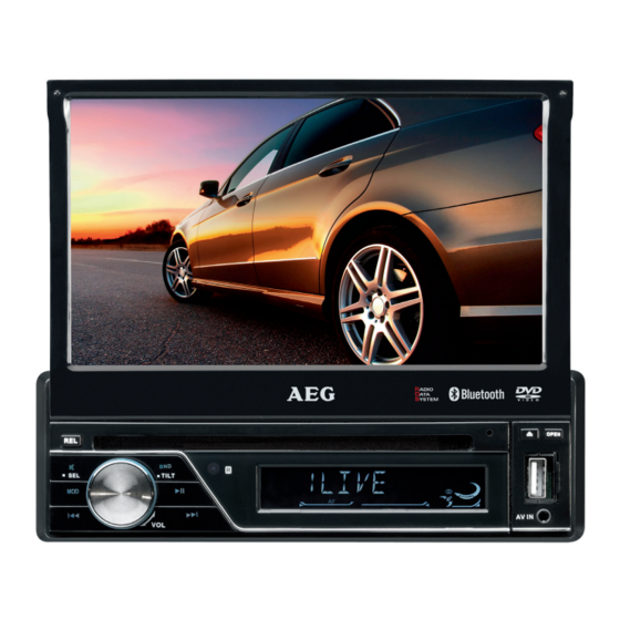 AEG AR 4026 DVD Handbücher