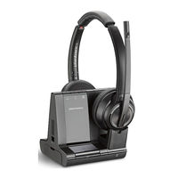 Plantronics Savi 8200 Serie Bedienungsanleitung