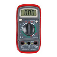 Velleman DVM851 Bedienungsanleitung