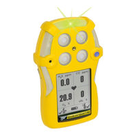 Honeywell GasAlertQuattro Bedienerhandbuch