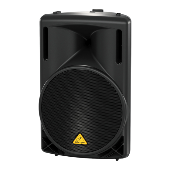 Behringer EUROLIVE B212XL Handbücher