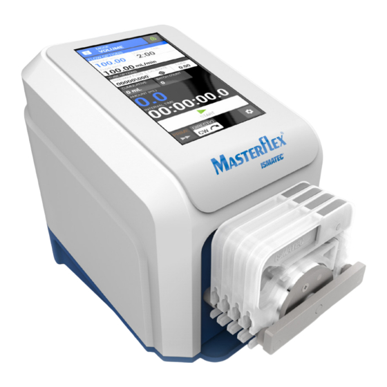 MASTERFLEX ISMATEC REGLO 78018-10 BEDIENUNGSANLEITUNG Pdf-Herunterladen ...