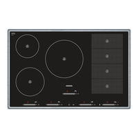 Siemens iQ700 EH845SP17E Montageanleitung
