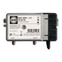 Wisi VX81 0S Betriebsanleitung