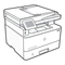 All-in-One-Drucker HP LaserJet Pro MFP 4102dw-Serie Einrichtungsanleitung